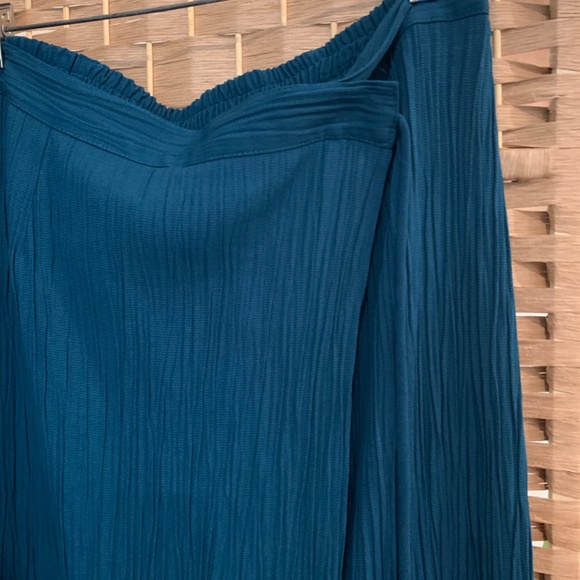 🫐 Vintage 80s grandma dark turquoise matching set - Picture 5 of 10